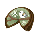 papi's winter bird cookie